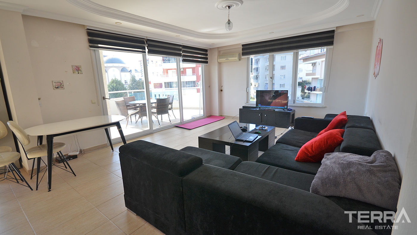 Rich Social Features from Bargain Flat Near the Alanya Center - 74827