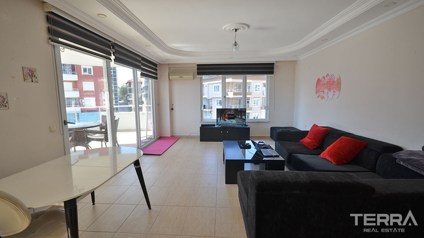 Rich Social Features from Bargain Flat Near the Alanya Center - 74828