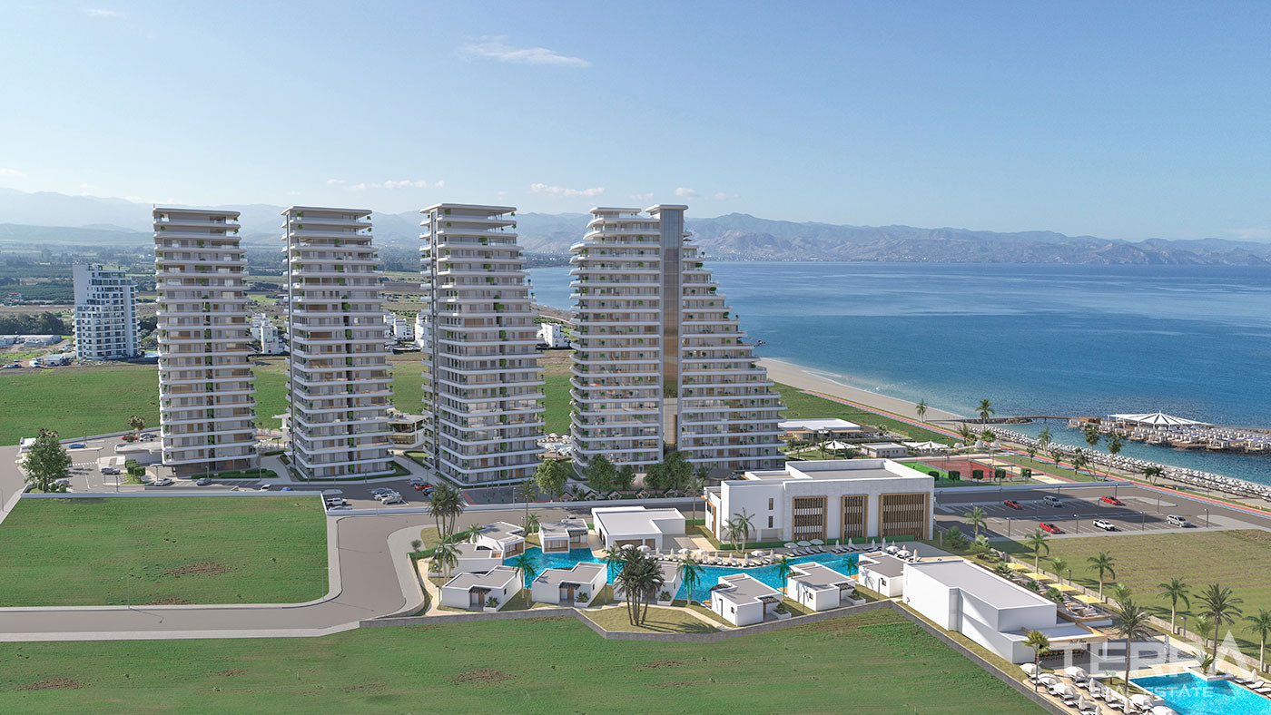 Appartements Front de Mer au Design Ultra-Moderne à Lefke, Gaziveren - 74908