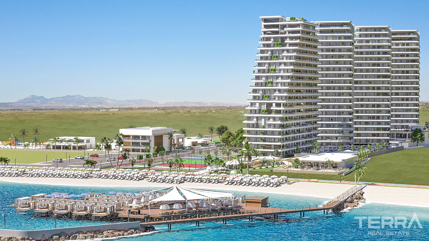 Appartements Front de Mer au Design Ultra-Moderne à Lefke, Gaziveren - 74912