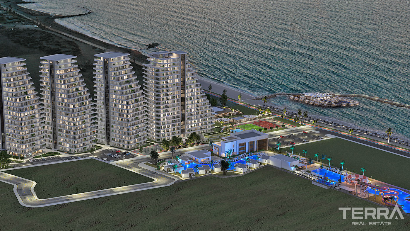 Appartements Front de Mer au Design Ultra-Moderne à Lefke, Gaziveren - 74918