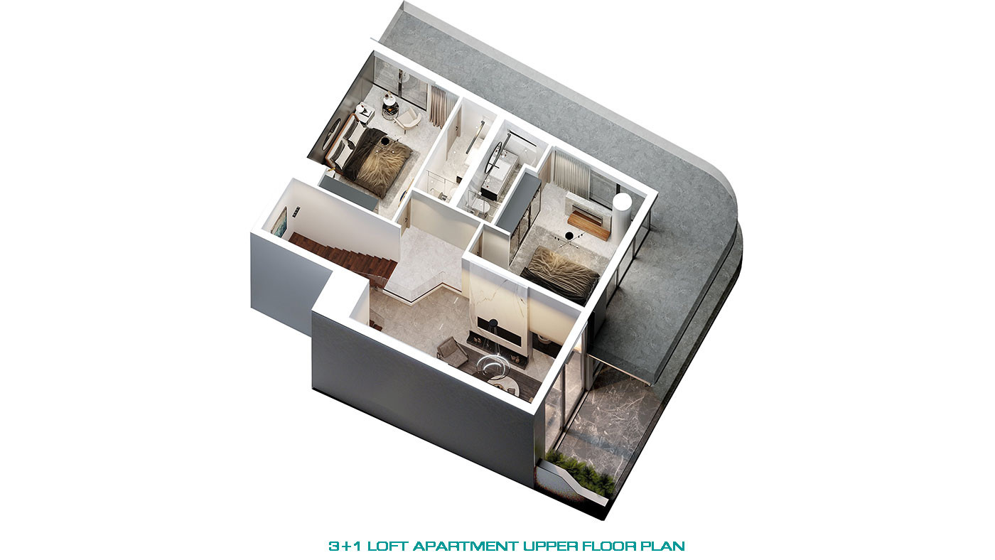 Appartements Front de Mer au Design Ultra-Moderne à Lefke, Gaziveren - 74930