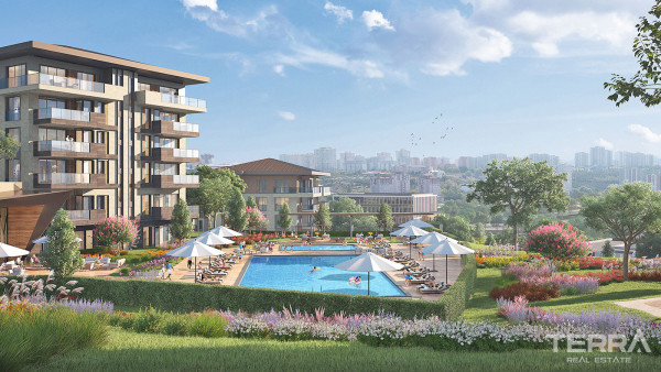 Central Istanbul Apartments Next to the Metro Station in Küçükçekmece