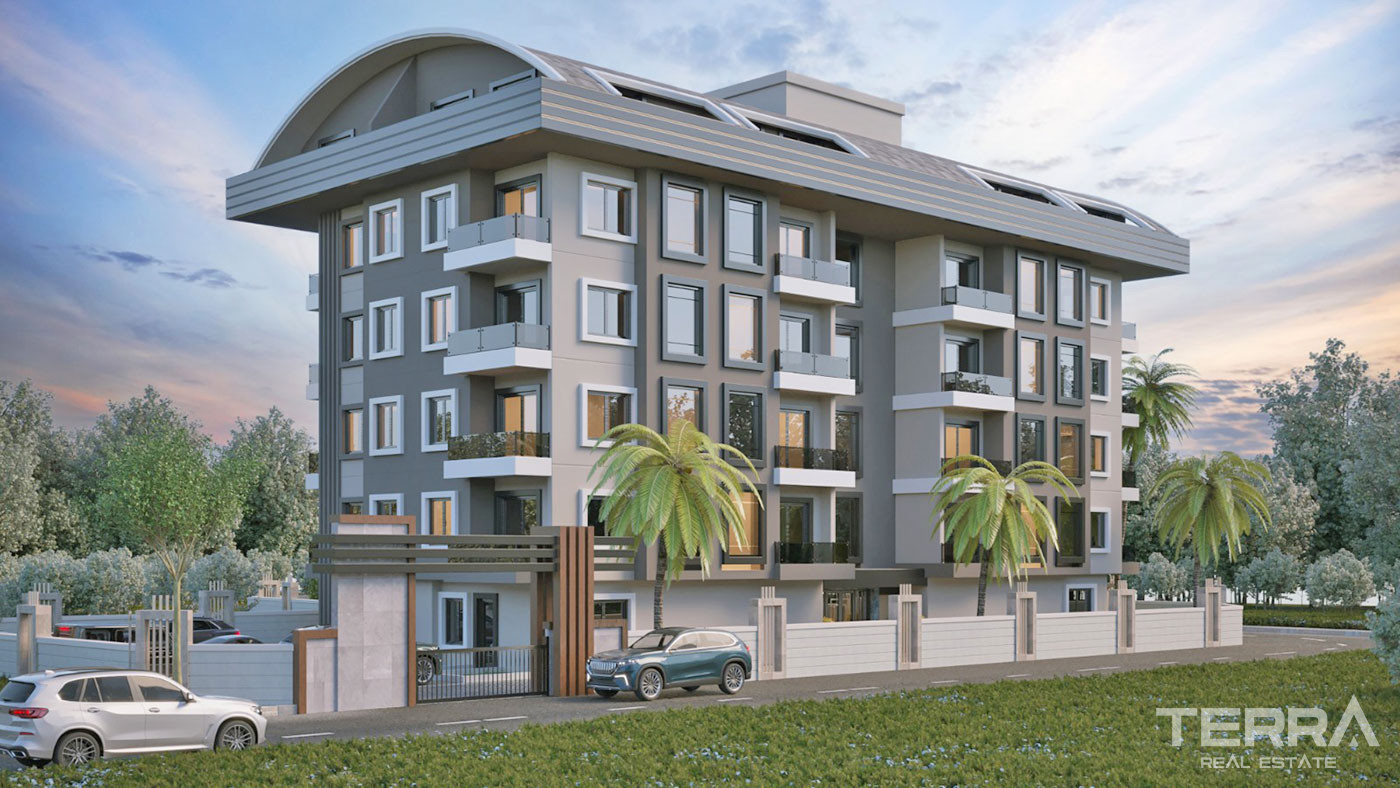 Modernly Designed Ready Aparments Close to Alanya Town Center in Oba - 75229