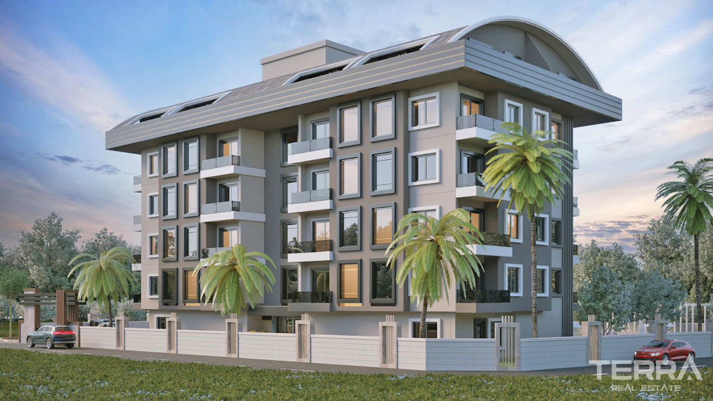 Modernly Designed Ready Aparments Close to Alanya Town Center in Oba - 75231