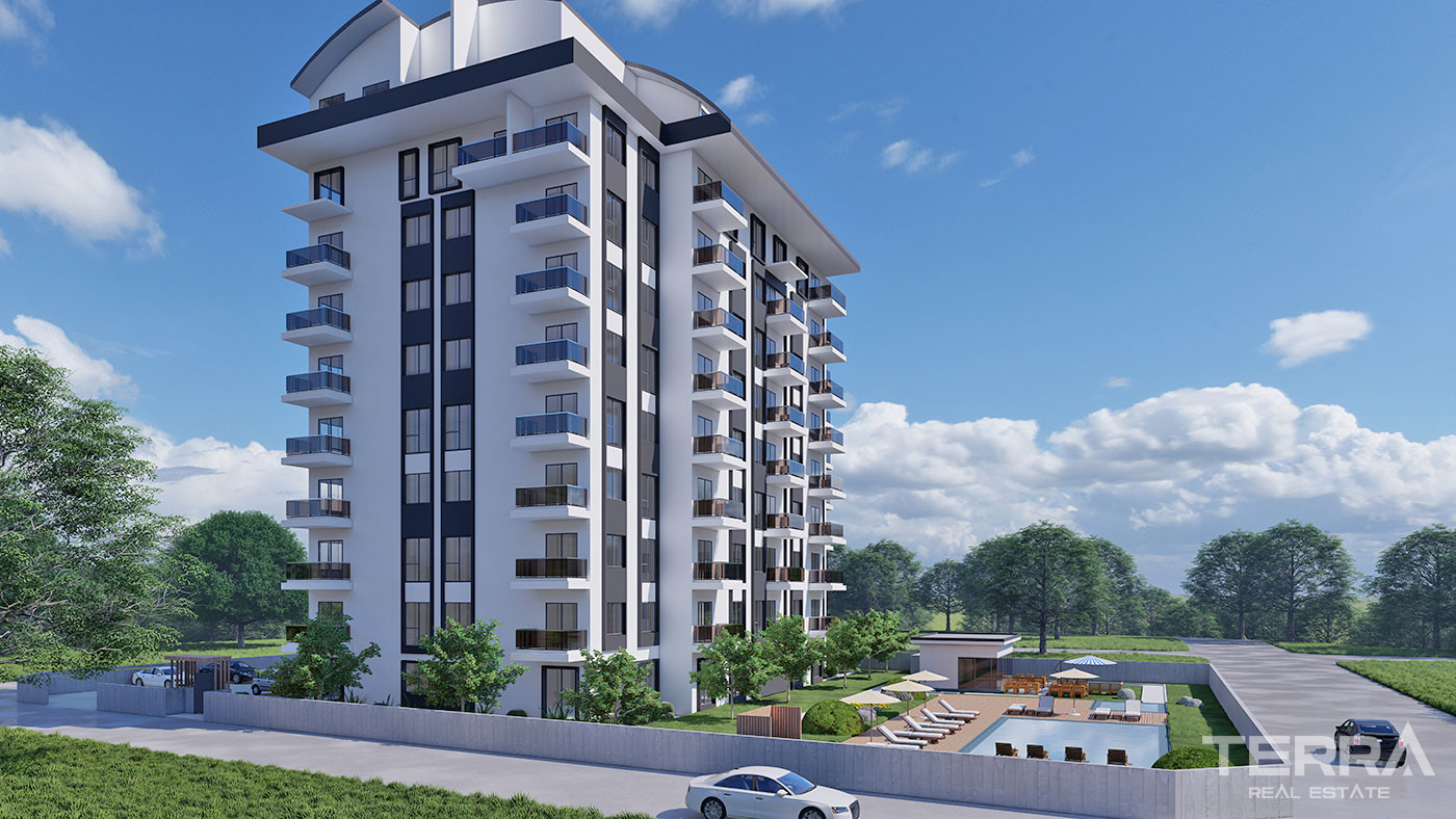 Alanya Payallar'da Doğayla İç İçe Modern ve Rahat Daireler - 75263
