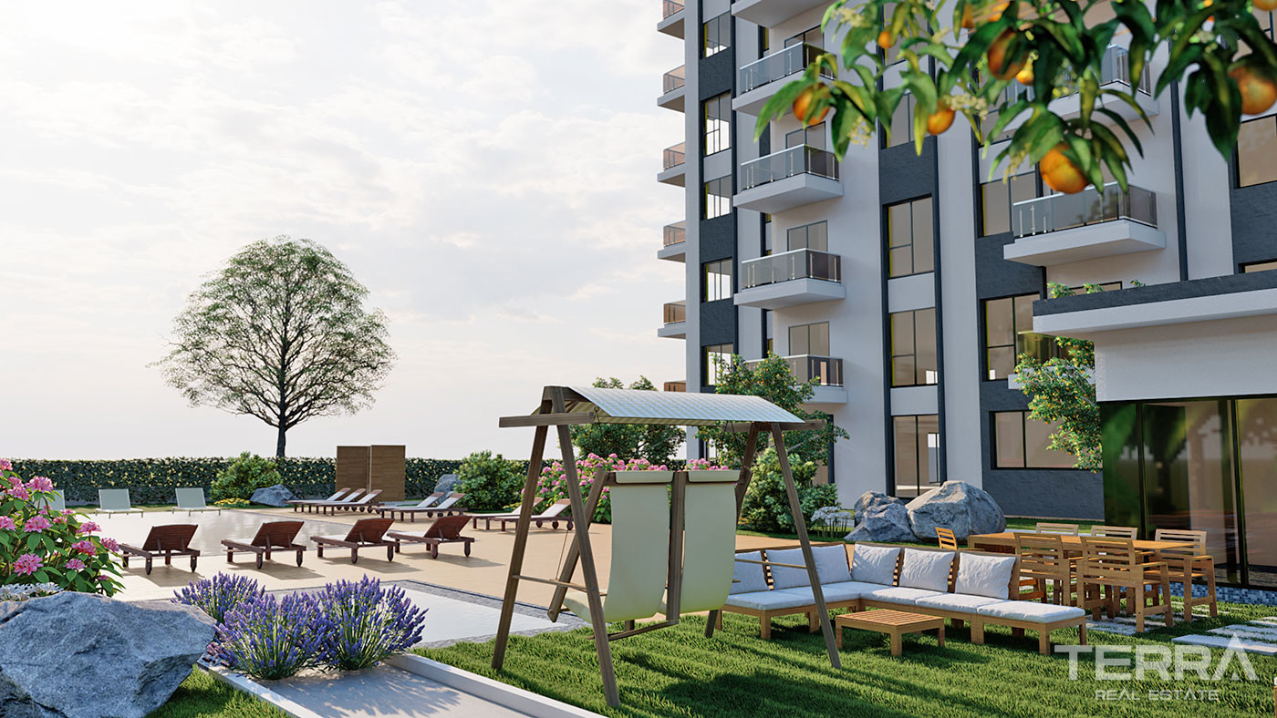 Alanya Payallar'da Doğayla İç İçe Modern ve Rahat Daireler - 75264