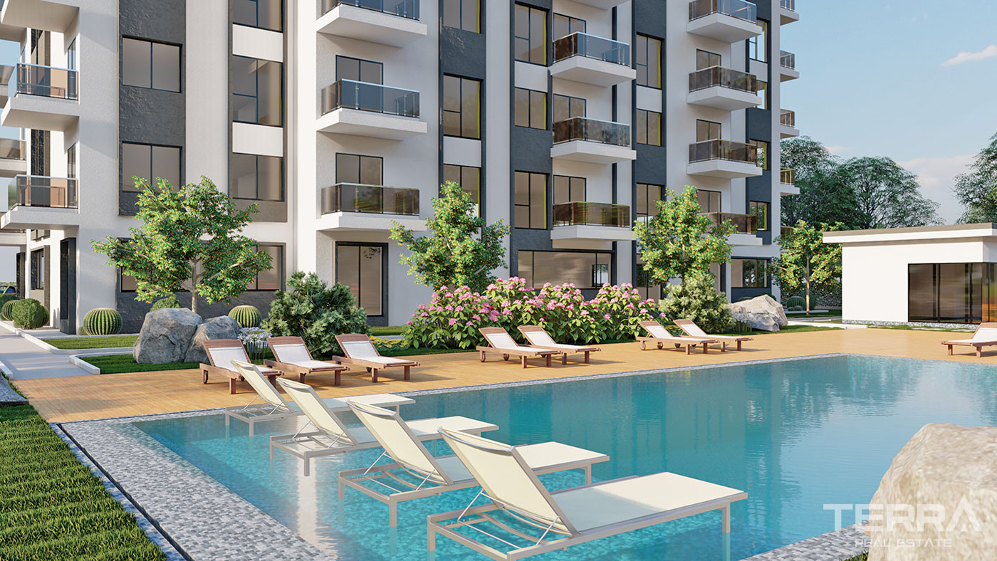Alanya Payallar'da Doğayla İç İçe Modern ve Rahat Daireler - 75265