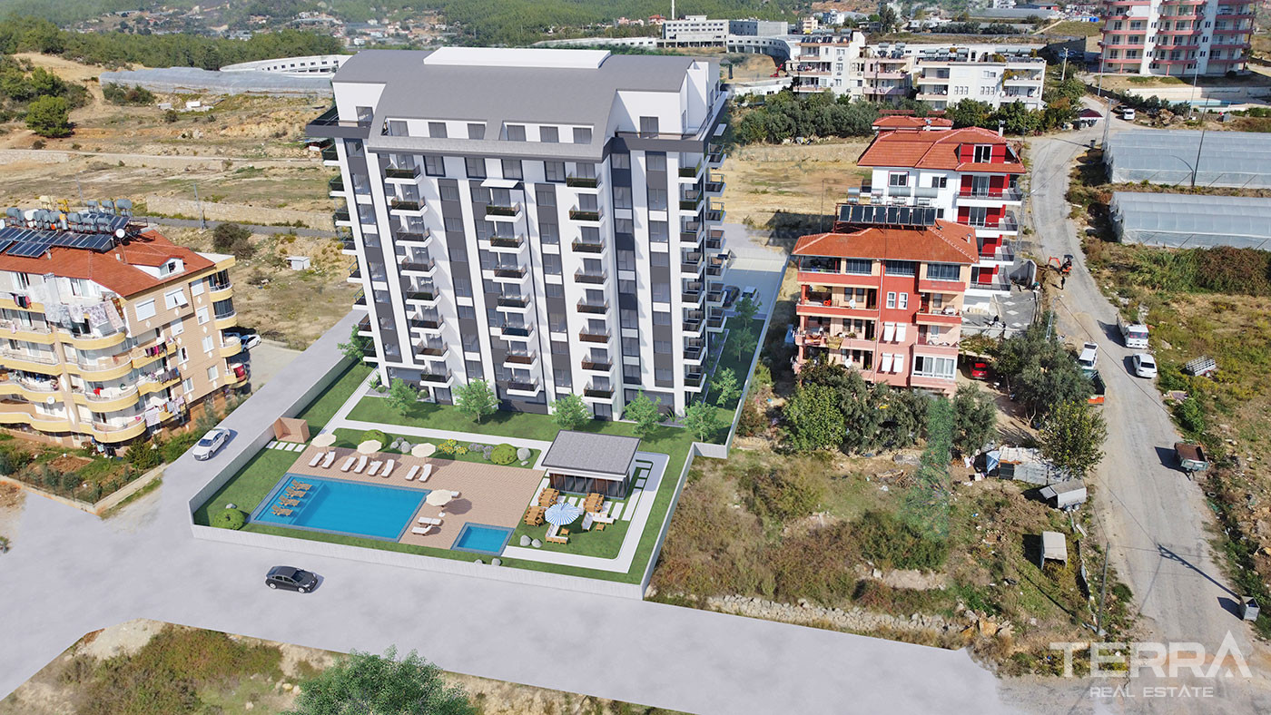 Alanya Payallar'da Doğayla İç İçe Modern ve Rahat Daireler - 75267