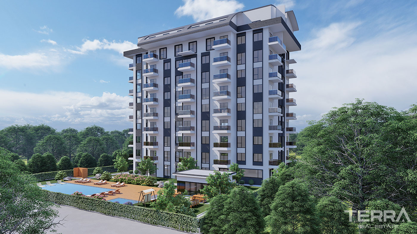Alanya Payallar'da Doğayla İç İçe Modern ve Rahat Daireler - 75271