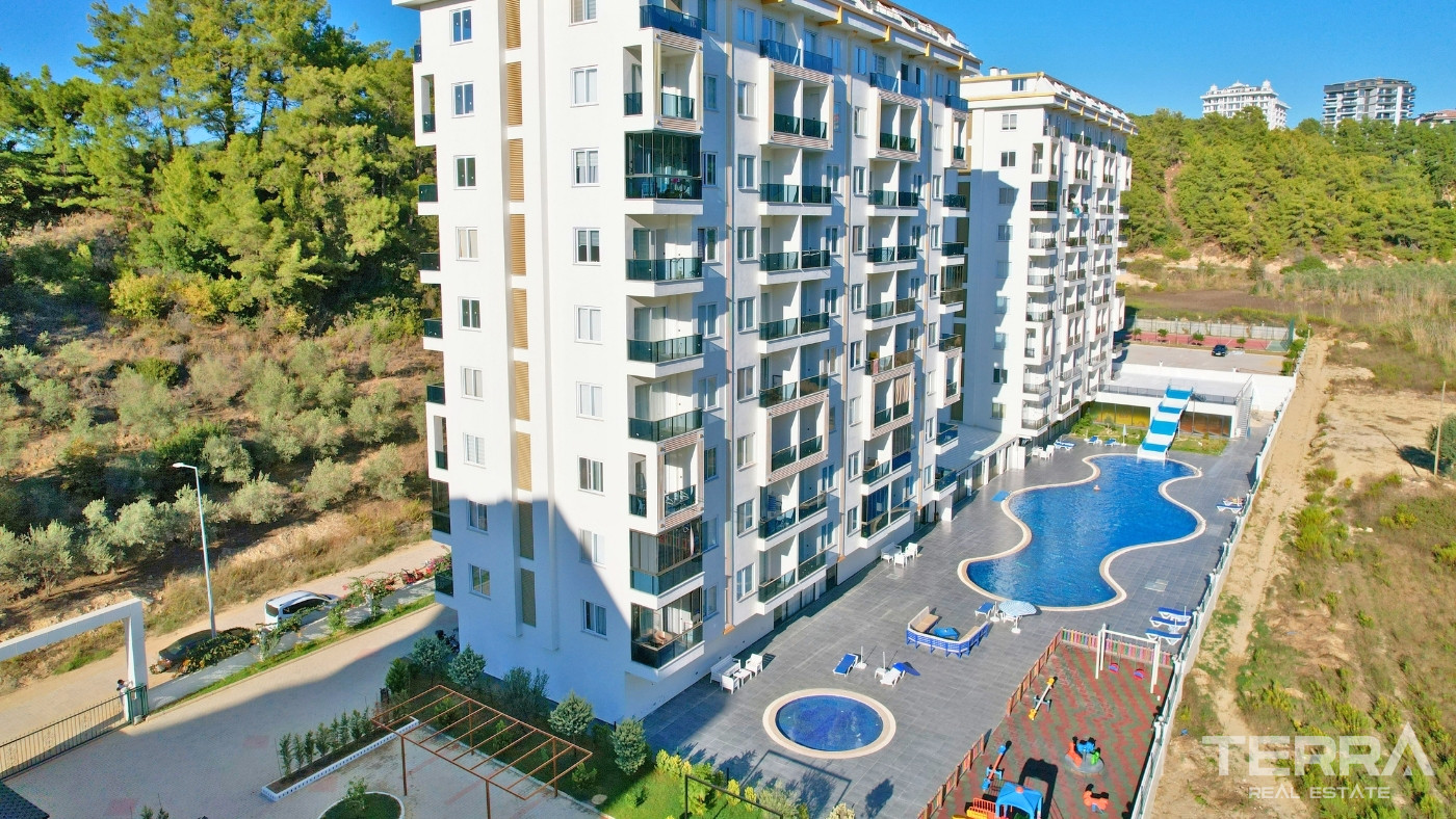 Furnished Flat Surrounded by Pine Forest Offer Luxury Living in Alanya - 101648