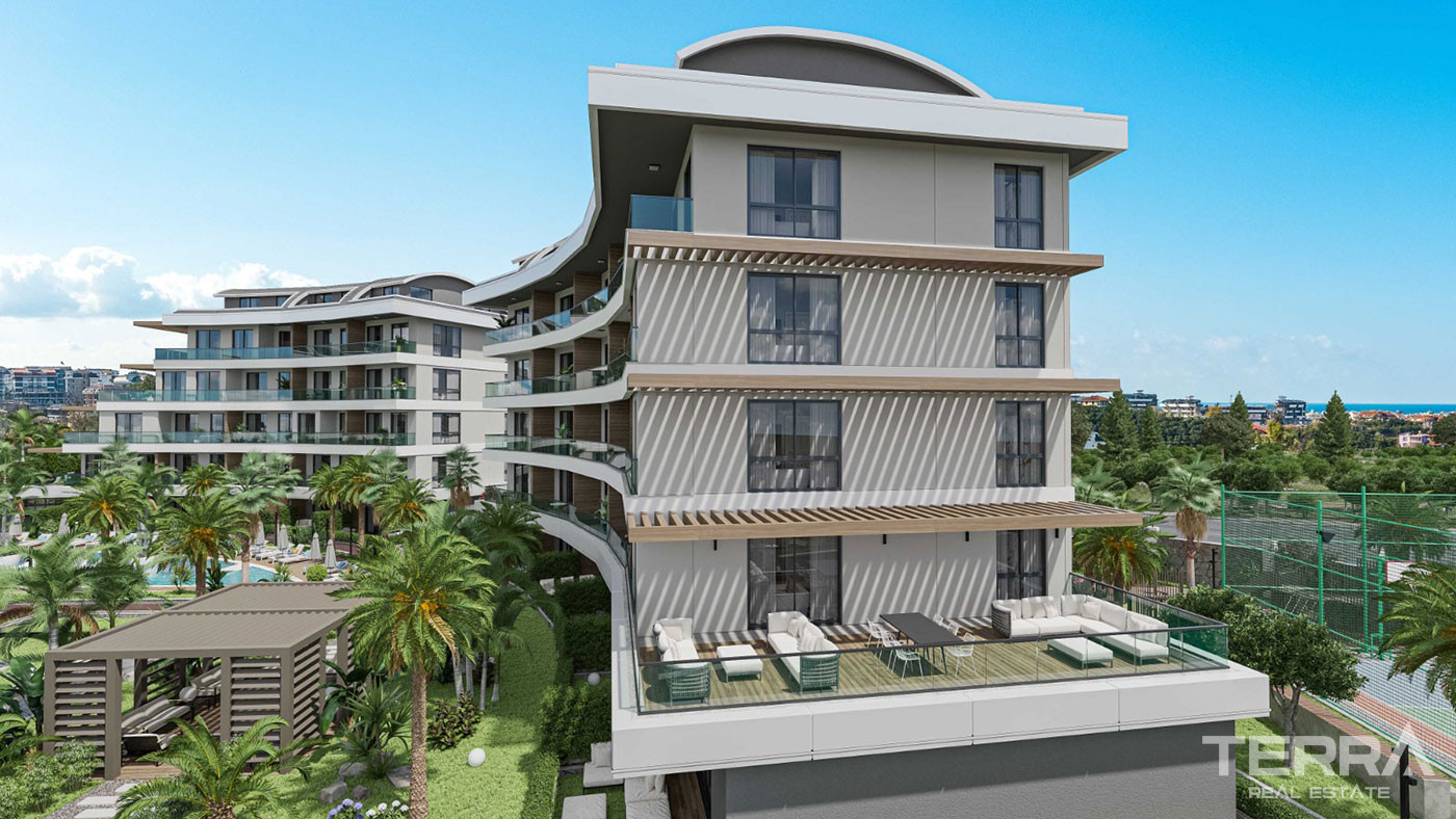 Luxury Apartments for Sale in Oba, Alanya, Turkey - 75379