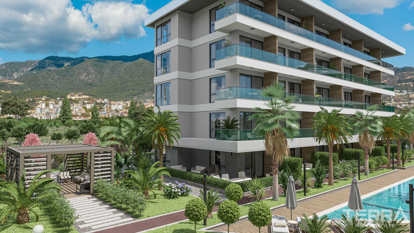 Luxury Apartments for Sale in Oba, Alanya, Turkey - 75381