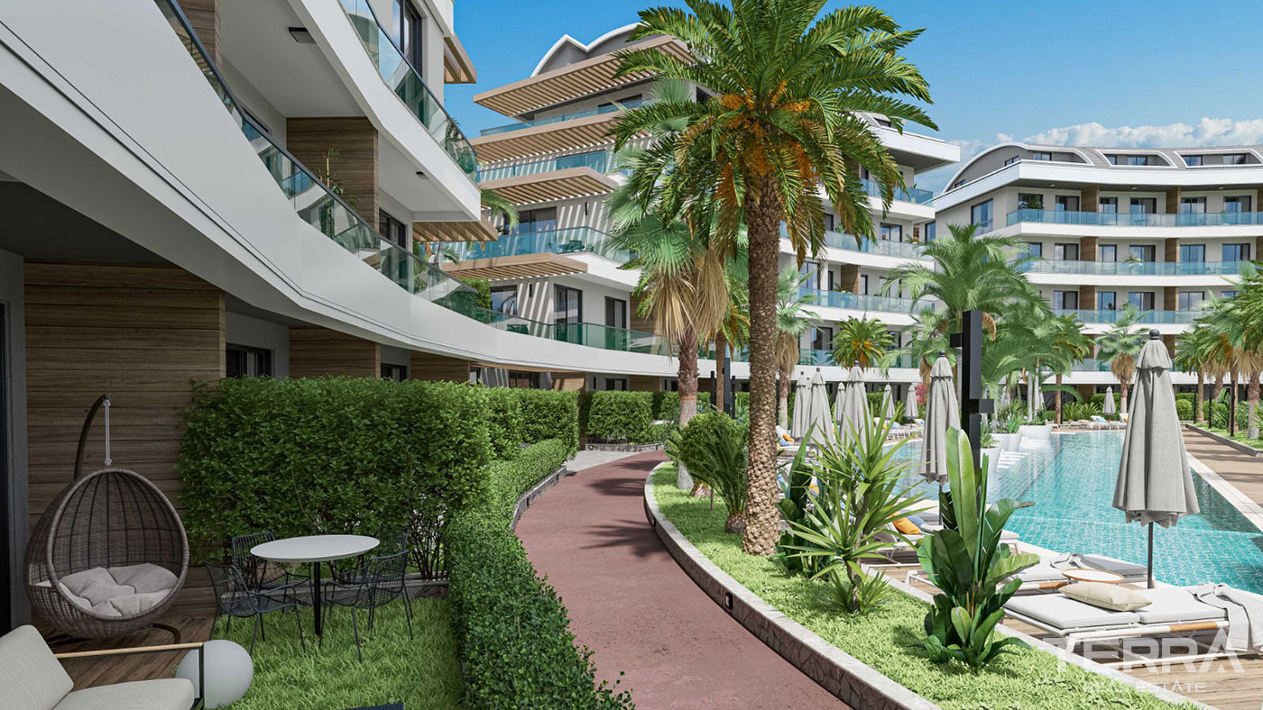 Luxury Apartments for Sale in Oba, Alanya, Turkey - 75387