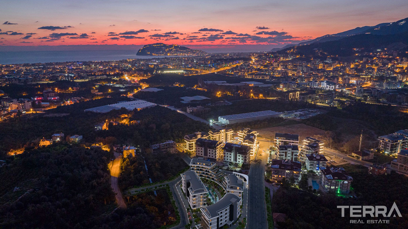Luxury Apartments for Sale in Oba, Alanya, Turkey - 75388
