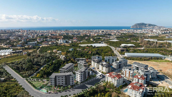 Luxury Apartments for Sale in Oba, Alanya, Turkey