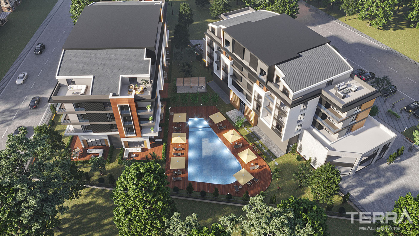 Sophisticated Luxury Flats with Modern Interior Features in Antalya - 75400