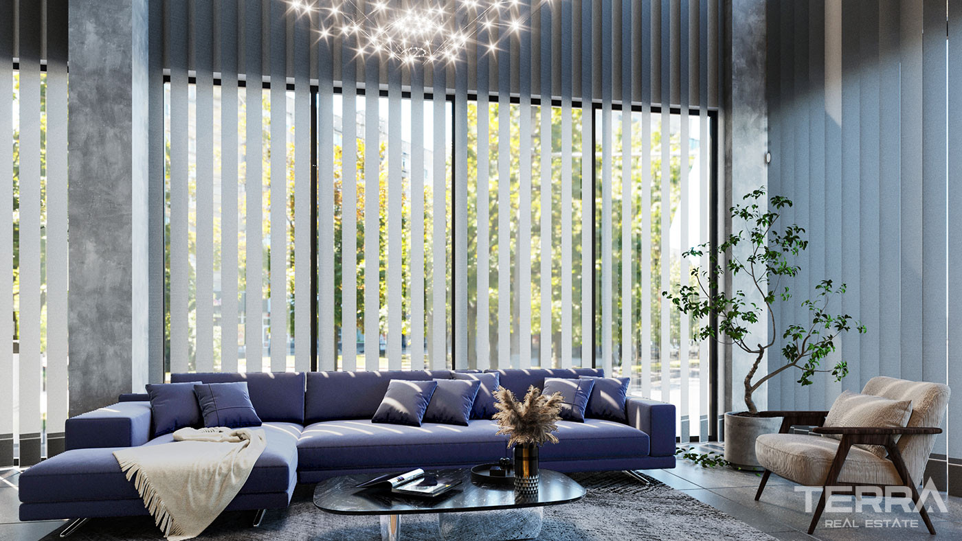 Sophisticated Luxury Flats with Modern Interior Features in Antalya - 75410