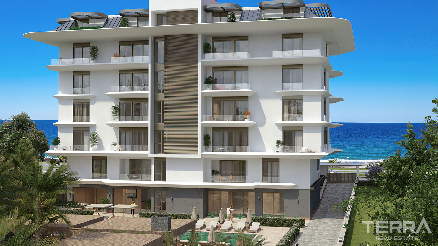 Seafront Apartments for Sale in Alanya, Kestel, Turkey - 75421