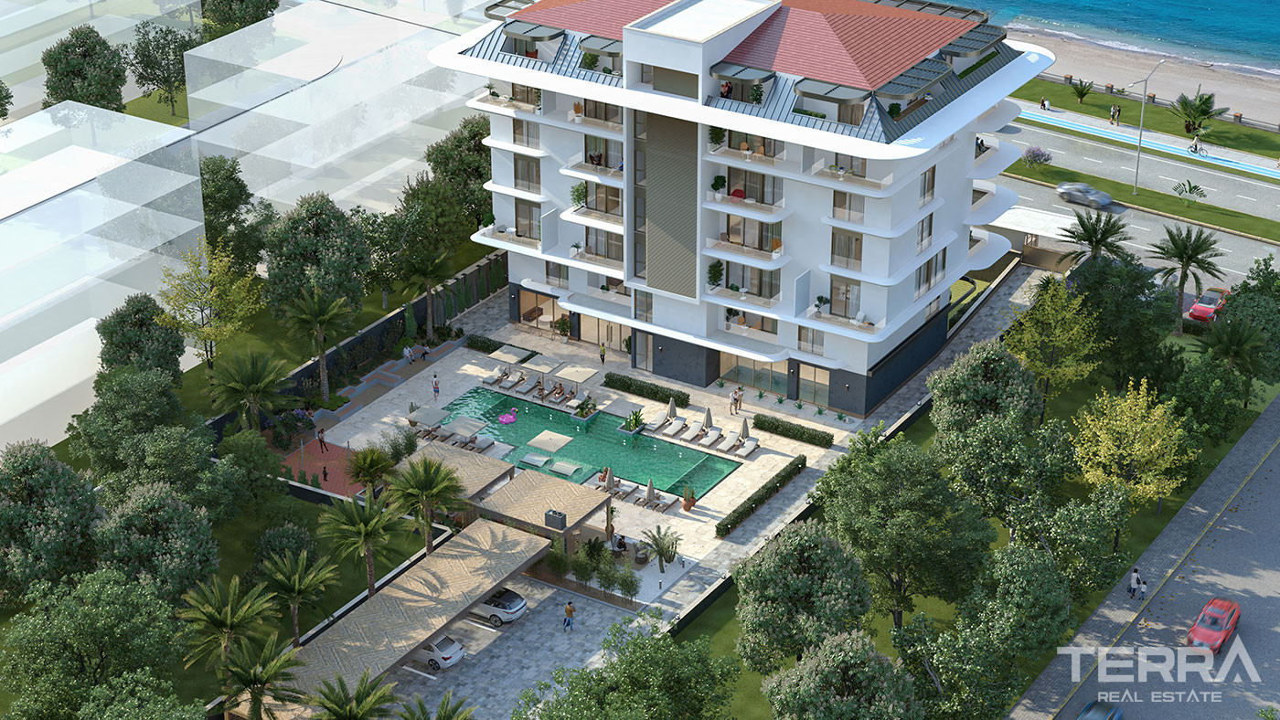 Seafront Apartments for Sale in Alanya, Kestel, Turkey - 75422
