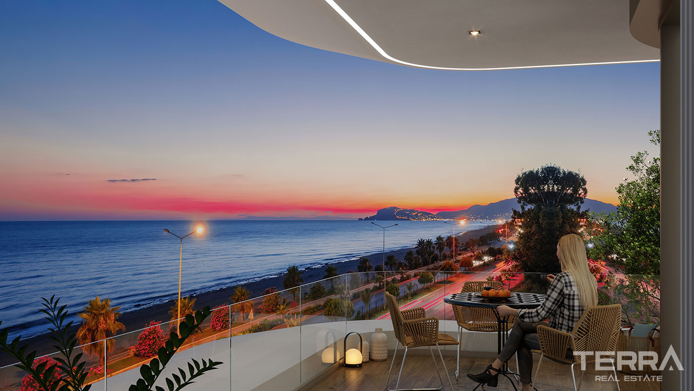 Seafront Apartments for Sale in Alanya, Kestel, Turkey - 75433