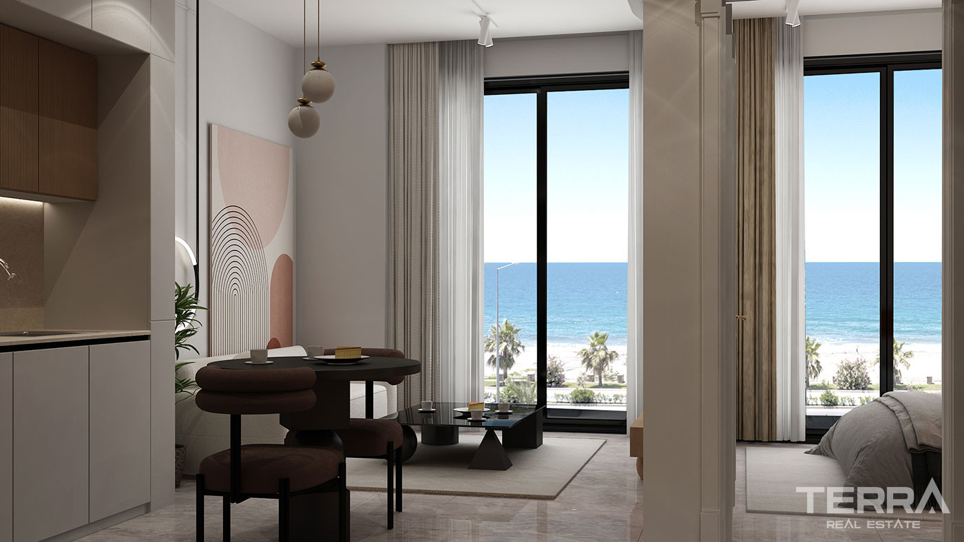 Seafront Apartments for Sale in Alanya, Kestel, Turkey - 75435