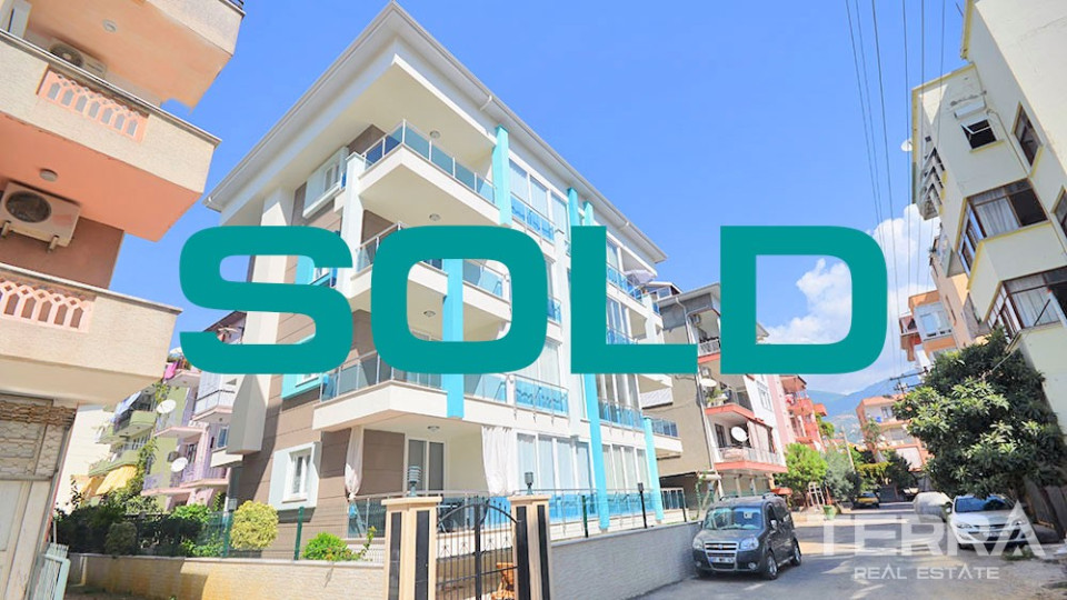 1 bedroom apartments near Cleopatra Beach in central Alanya
