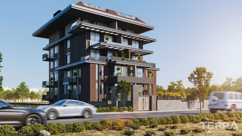 Serene Coastal Living in a Boutique Complex at Luxury Alanya Flats