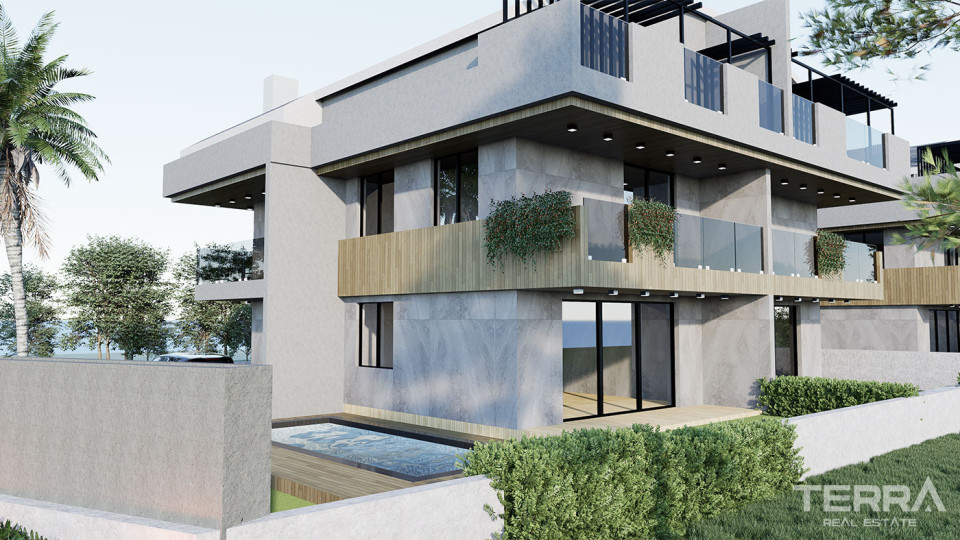 Spacious Luxury Villas Featuring Smart Home System in Antalya