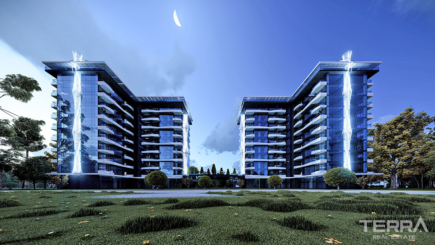 Apartments with 5-Star Hotel Facilities for Sale in Alanya, Turkey - 75648