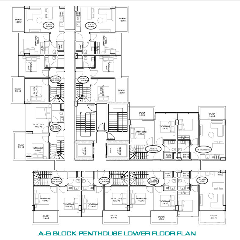 Apartments with 5-Star Hotel Facilities for Sale in Alanya, Turkey - 75651