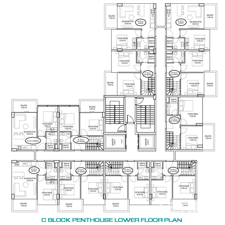 Apartments with 5-Star Hotel Facilities for Sale in Alanya, Turkey - 75654