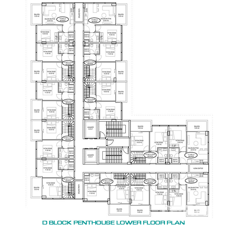 Apartments with 5-Star Hotel Facilities for Sale in Alanya, Turkey - 75657