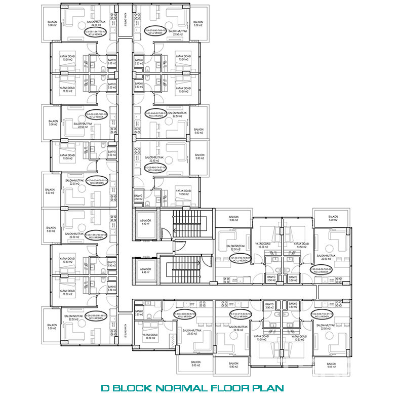 Apartments with 5-Star Hotel Facilities for Sale in Alanya, Turkey - 75658