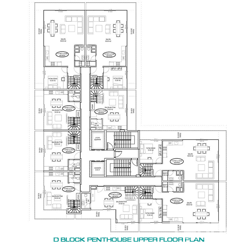 Apartments with 5-Star Hotel Facilities for Sale in Alanya, Turkey - 75659