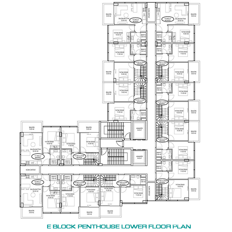 Apartments with 5-Star Hotel Facilities for Sale in Alanya, Turkey - 75660