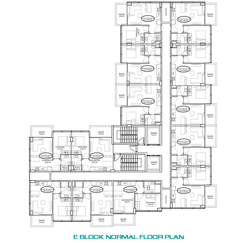 Apartments with 5-Star Hotel Facilities for Sale in Alanya, Turkey - 75661