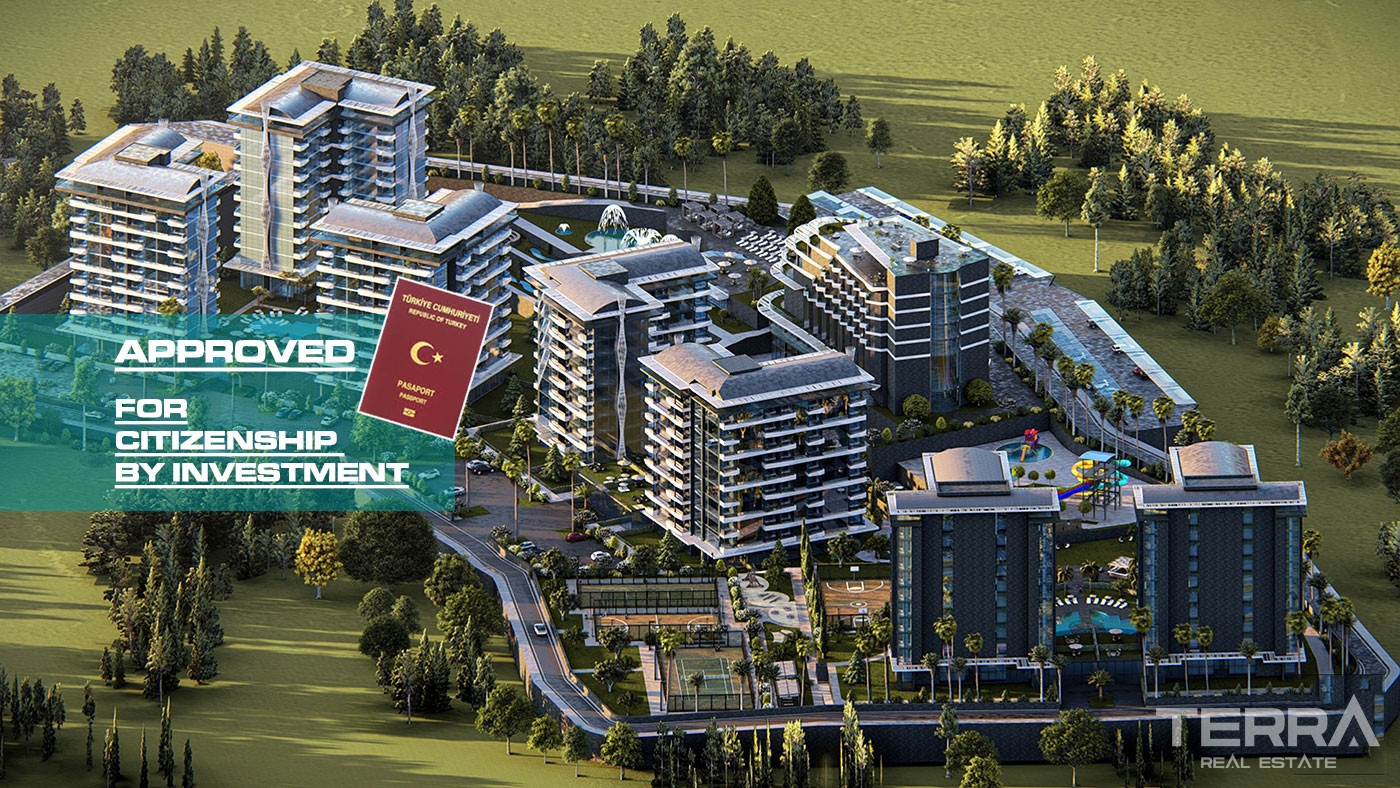 Apartments with 5-Star Hotel Facilities for Sale in Alanya, Turkey - 75663