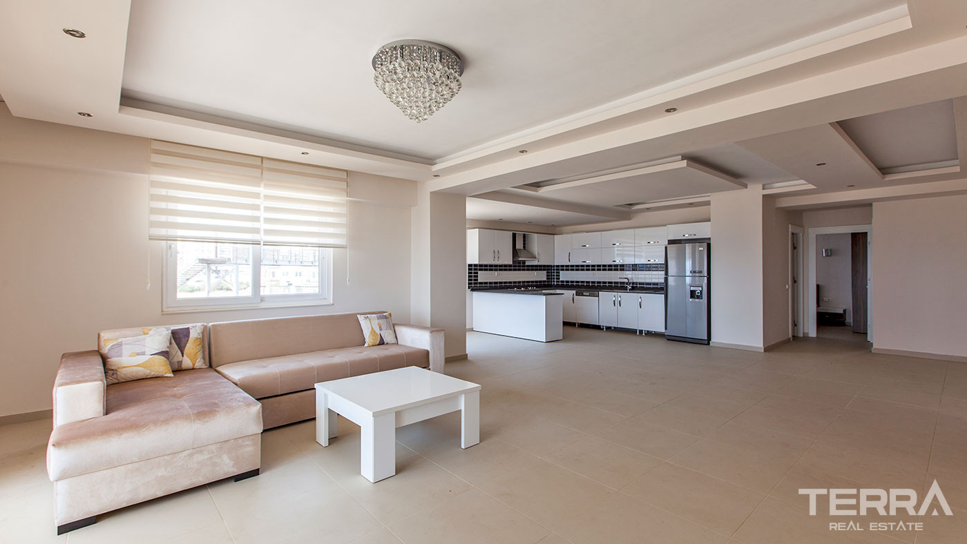 Turnkey Flats by the Sea Equipped with Top Quality Materials in Mersin - 75807