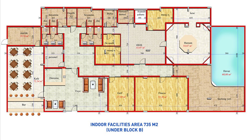 Alanya, Avsallar, Orion Garden'da Satılık Daireler - 2749