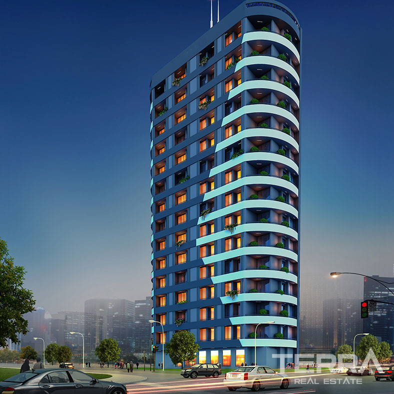 Modernly Designed 1+1 Apartments with Sea View in Mersin, Erdemli - 75900