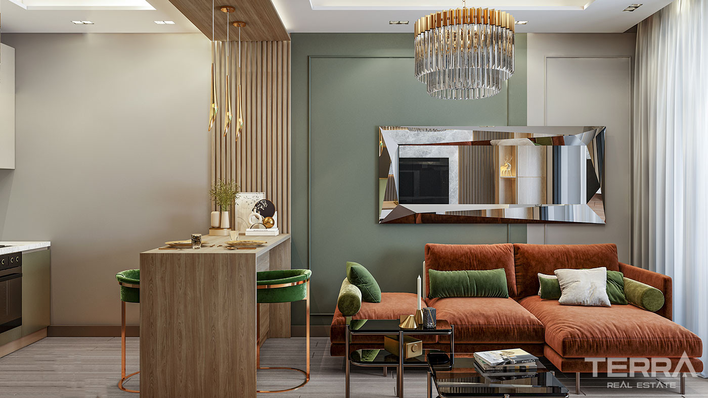 Luxury Flats Close to the Sea and City Center in Mersin, Mezitli - 75920