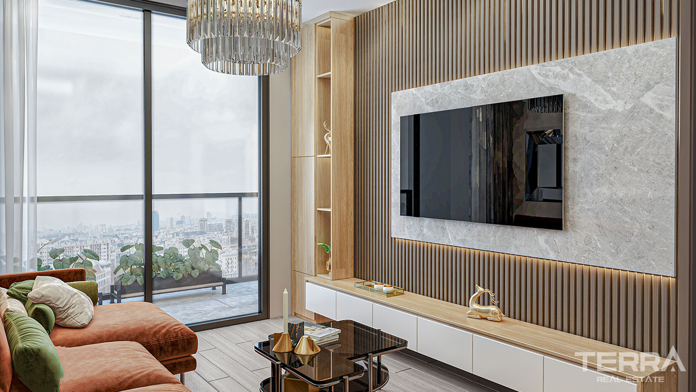 Luxury Flats Close to the Sea and City Center in Mersin, Mezitli - 75922