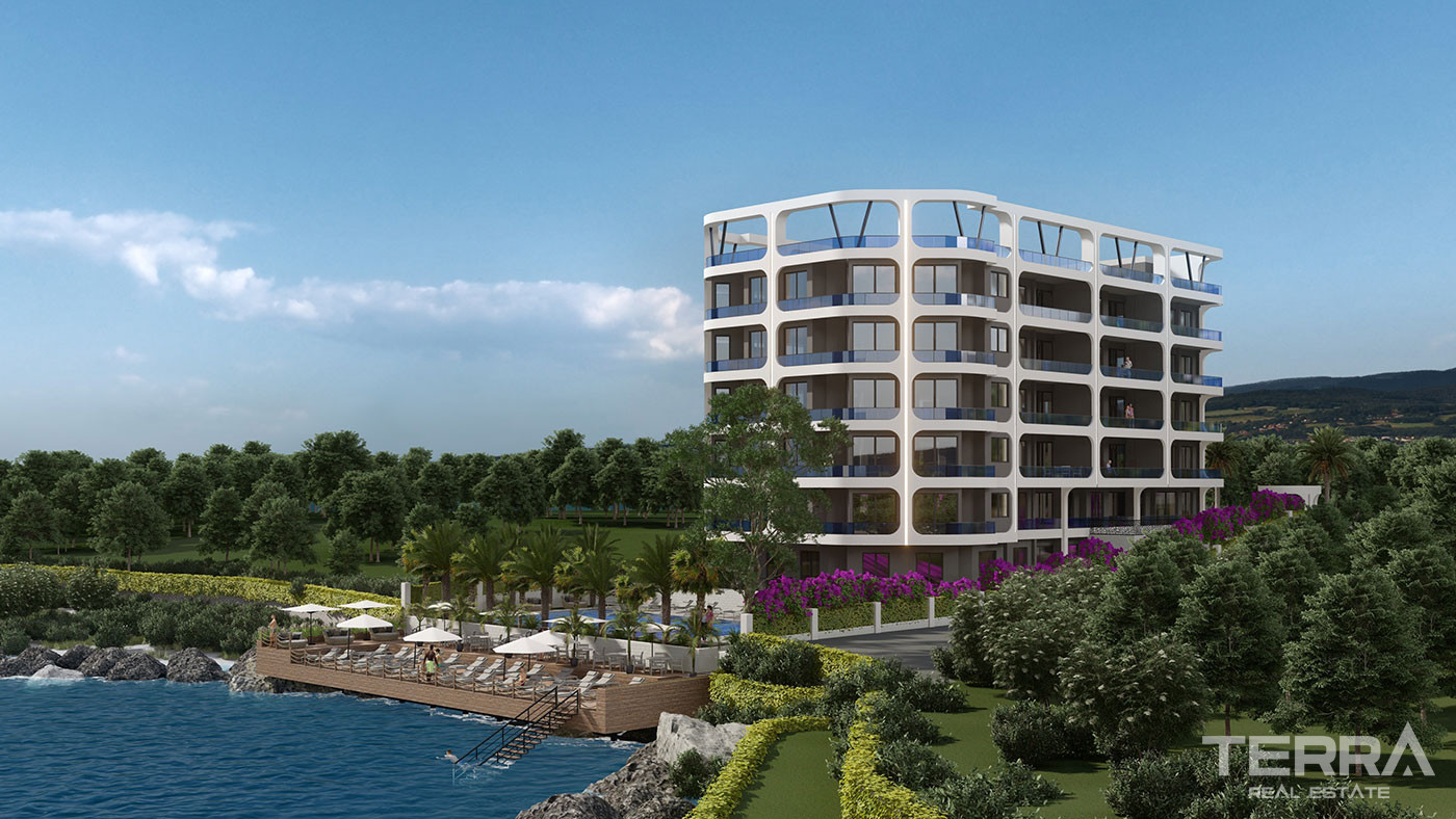 Seafront Apartments in an Ultra-Lux Complex in Erdemli, Mersin - 75957