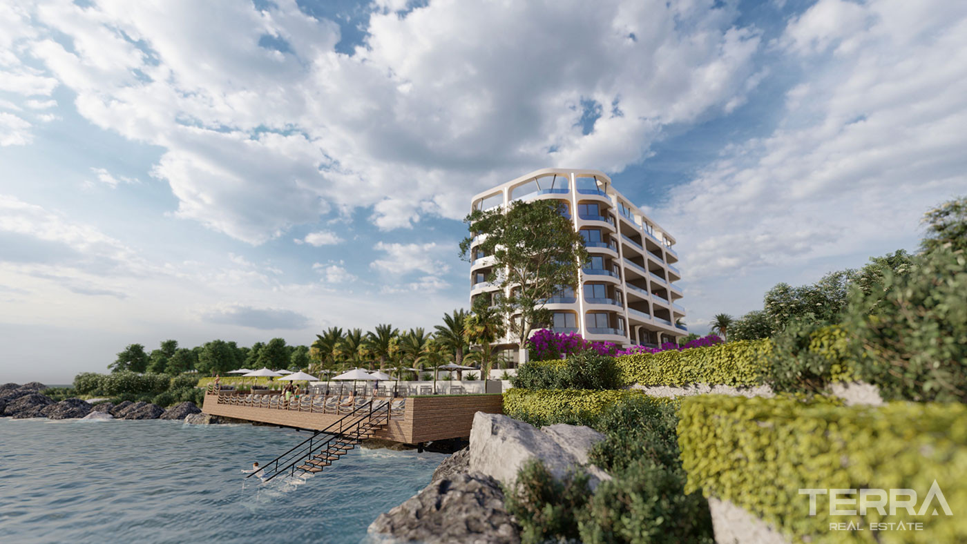 Seafront Apartments in an Ultra-Lux Complex in Erdemli, Mersin - 75960