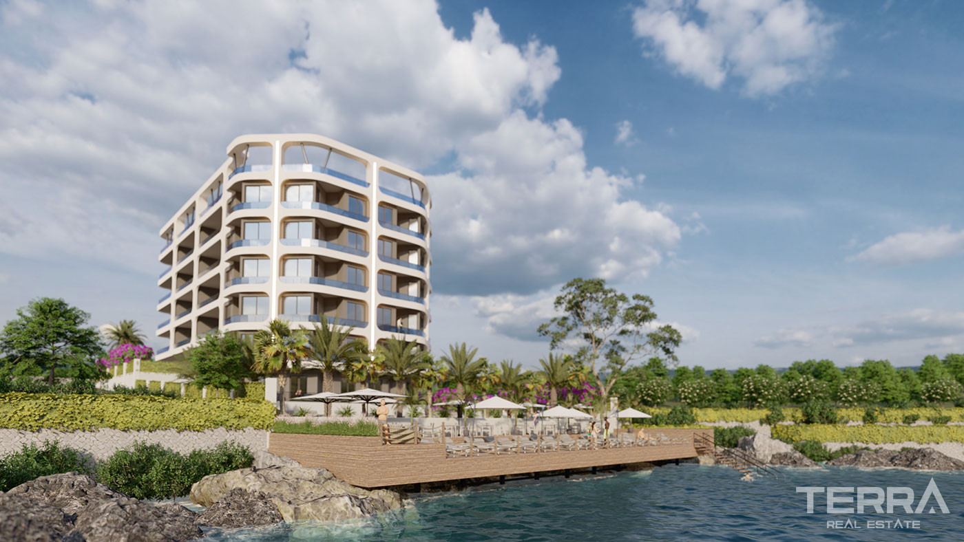 Seafront Apartments in an Ultra-Lux Complex in Erdemli, Mersin - 75961