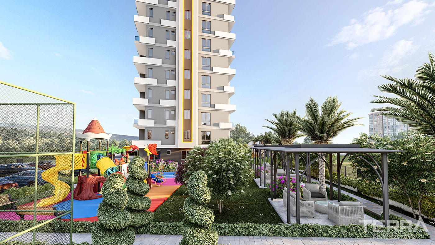 Mersin Apartments mit Meerblick in der Nähe des Stadtzentrums und des Meeres in Mezitli - 75940
