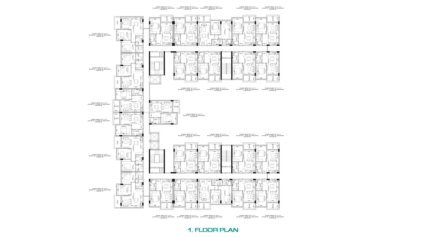 Smartly Designed Luxury Flats in Antalya with Private Beach - 75990