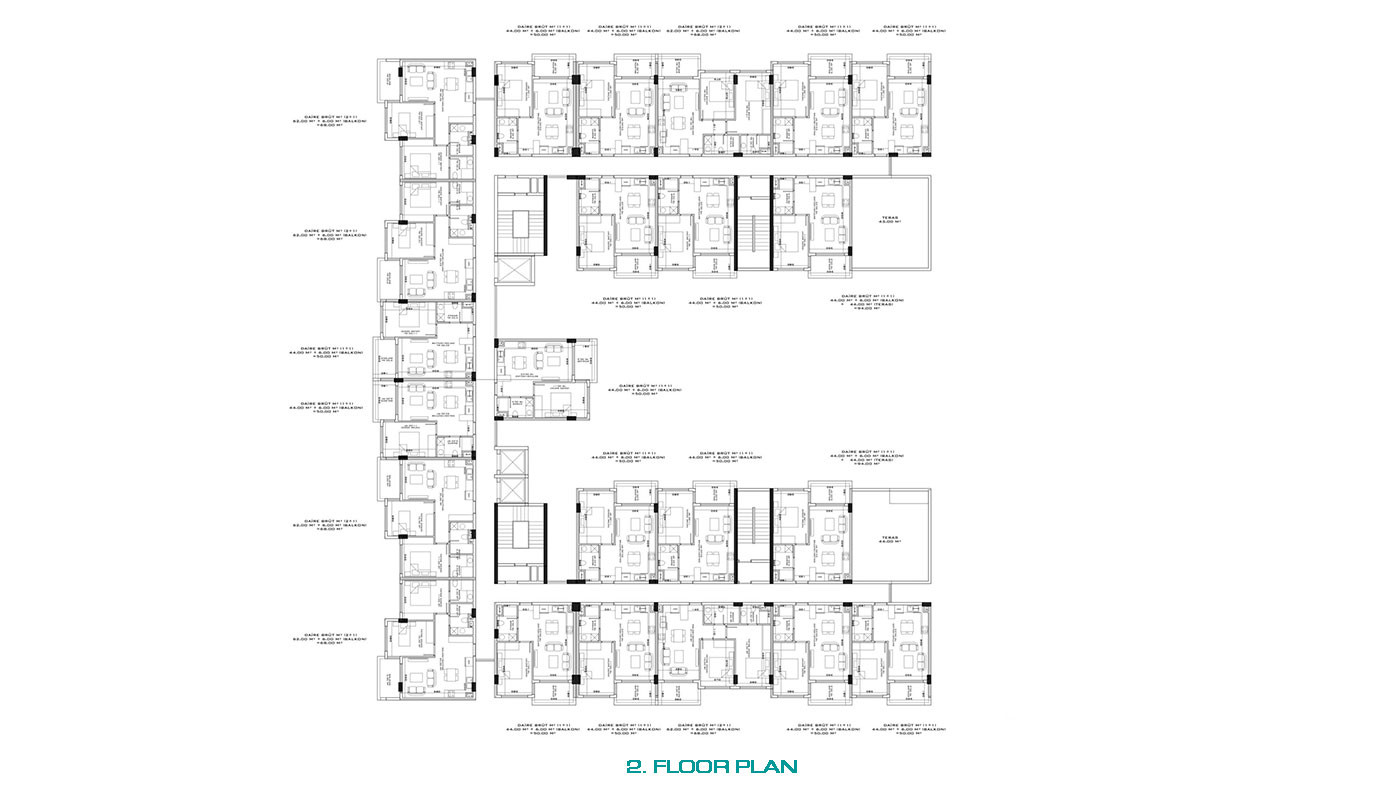 Smartly Designed Luxury Flats in Antalya with Private Beach - 75991