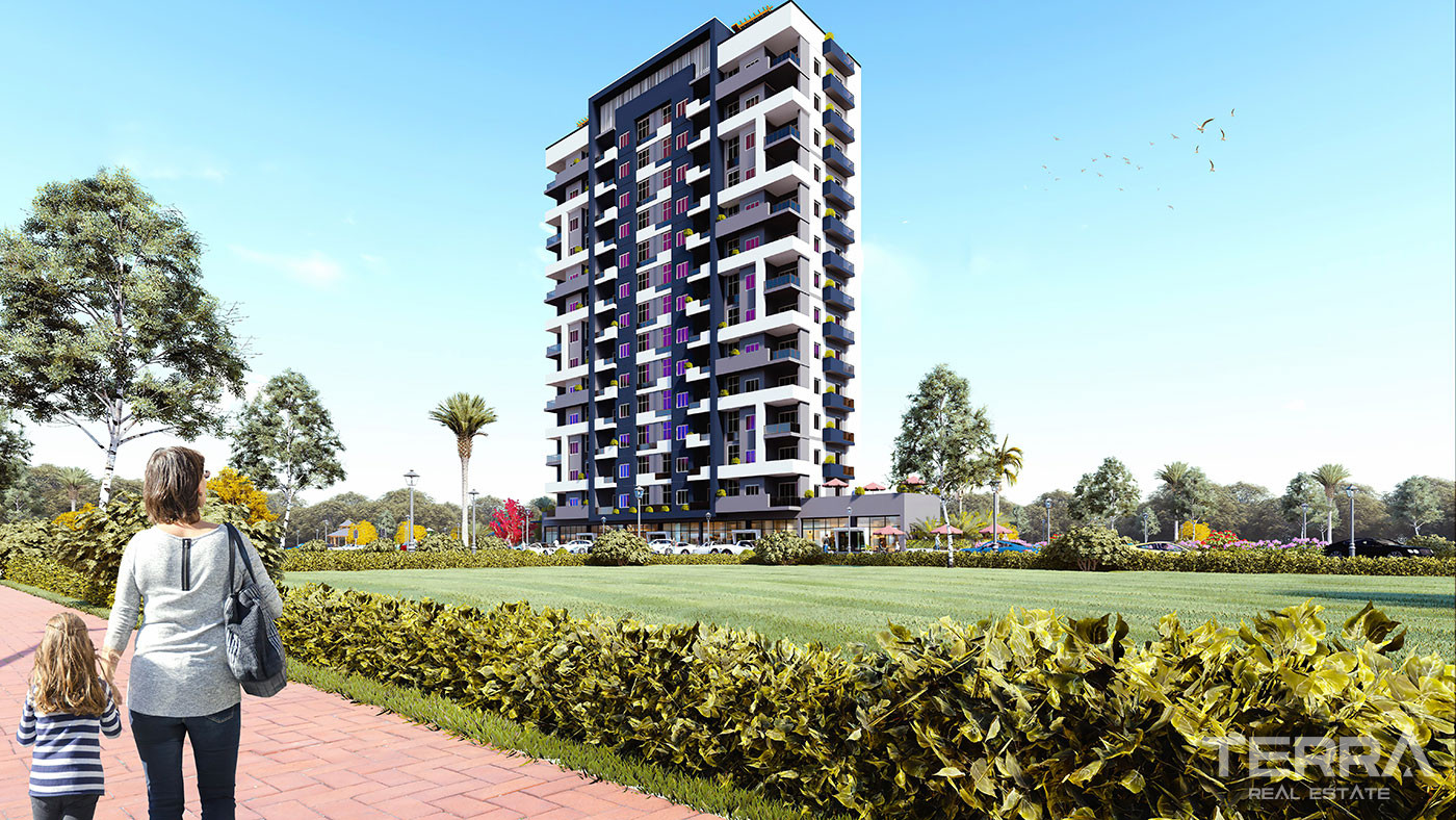 Sea View Flats with Top Class Materials in Mersin, Mezitli - 76267